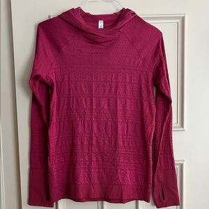 Women’s size 12 Lululemon Restless Hoodie in fuchsia